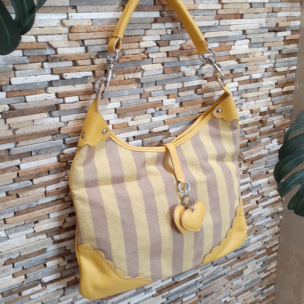 ROBERTA GANDOLFI Yellow Handbag - Picture 3 of 13